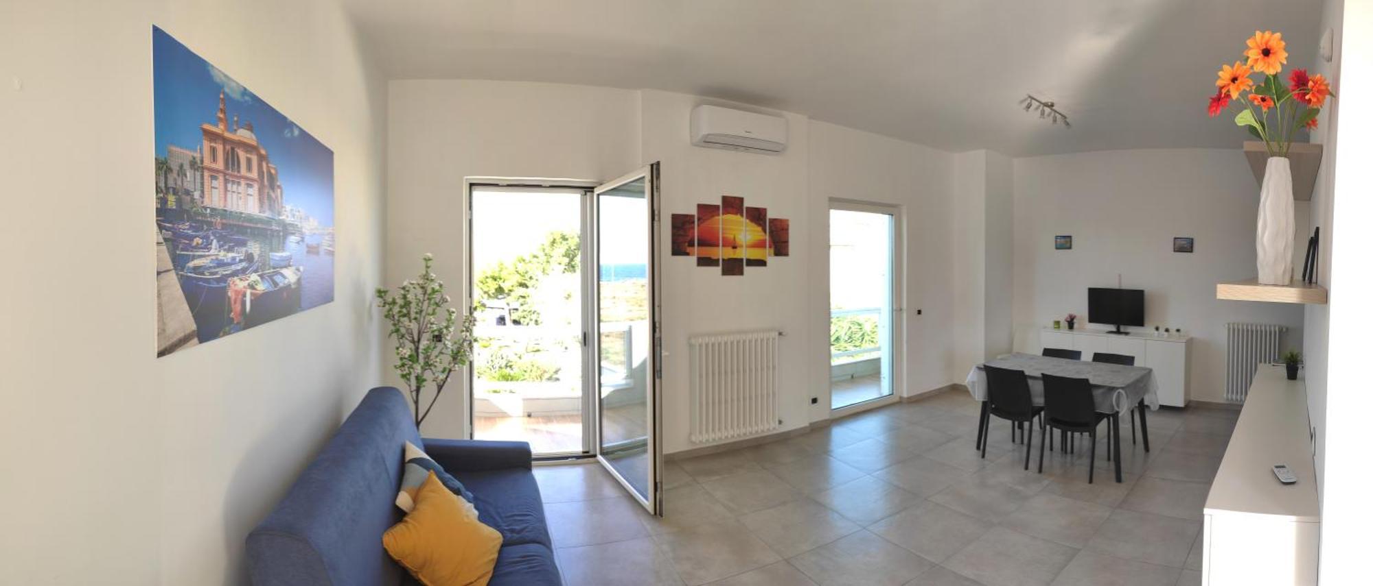 Seagull Apartments - Front And Sea View & Airport Барі Екстер'єр фото